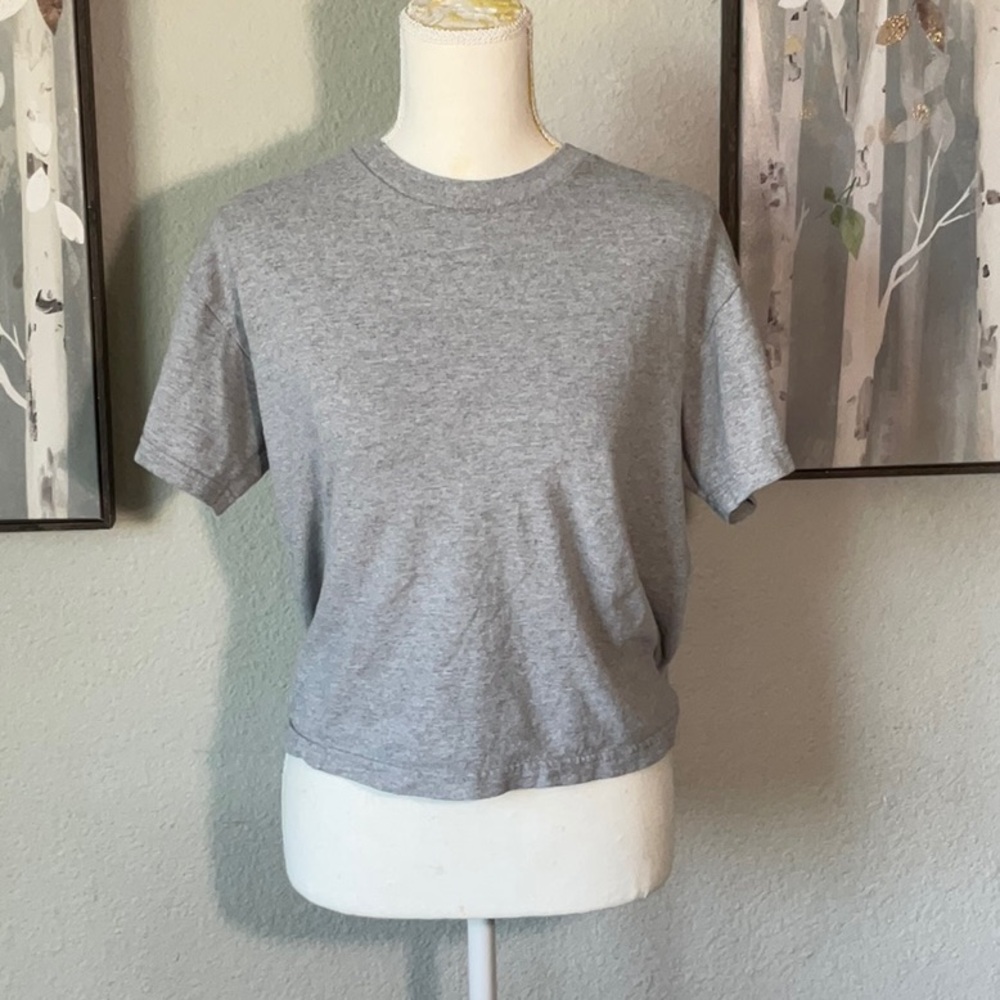 Gray Short Sleeve T-Shirt